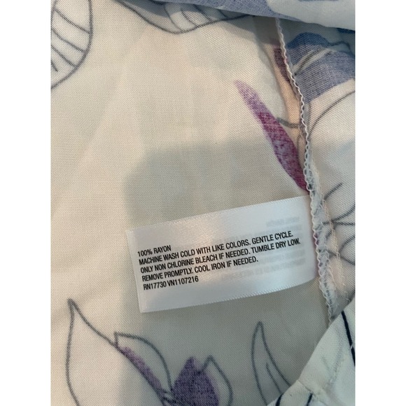 Isabel Maternity Women's Size XL Tie Back Woven Maxi Maternity Dress NWT Floral - Picture 2 of 6